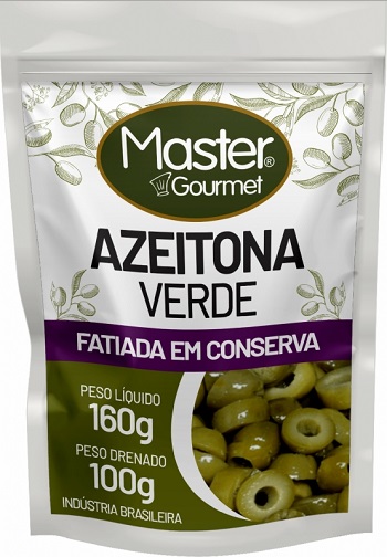 AZEITONA VERDE DOY PACK MASTER FATIADA 100G