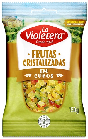 FRUTAS CRISTALIZADAS LA VIOLETERA 150G