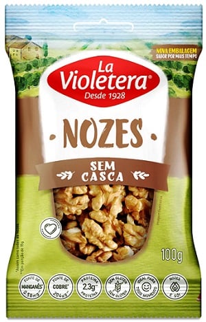 NOZES SEM CASCA LA VIOLETERA 100G 