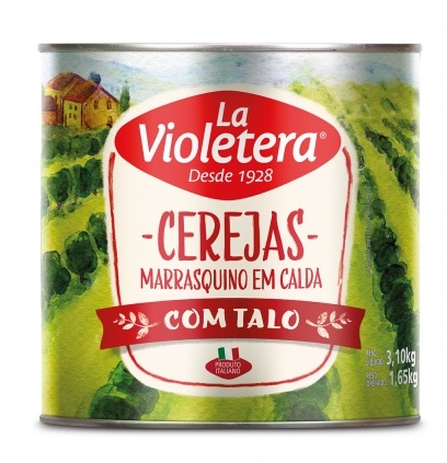 CEREJA CALDA LA VIOLETERA LATA 1,65KG