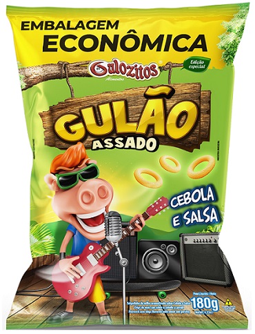 CHIPS GULAO 180G CEBOLA E SALSA  CHIPS GULAO 180G CEBOLA E SALSA