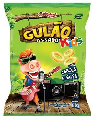 CHIPS GULAO 50G CEBOLA E SALSA 