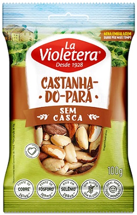 CASTANHA DO PARA LA VIOLETERA 100G 