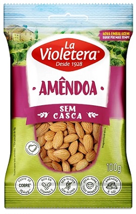 AMENDOA LA VIOLETERA 100G 