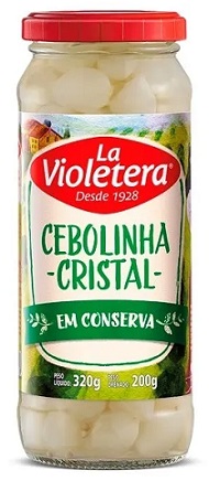 CEBOLINHA CRISTAL LA VIOLETERA VD 200G