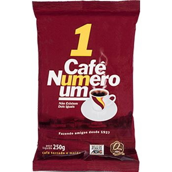 CAFÉ EM PÓ PACOTE 250G NÚMERO UM TRADICIONAL