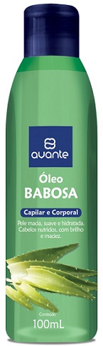 OLEO CAPILAR E CORPORAL  AVANTE 100ML BABOSA