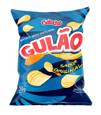 CHIPS BATATA ONDULADA GULAO 30G NATURAL CHIPS BATATA ONDULADA GULAO 30G NATURAL