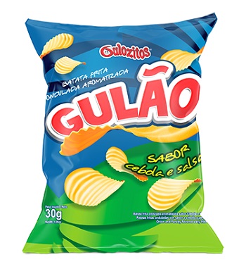 CHIPS BATATA OND GULAO 30G CEBOLA/SALSA