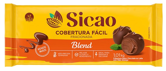 COBERTURA  BARRA BLEND FACIL SICAO 1,01KG FR