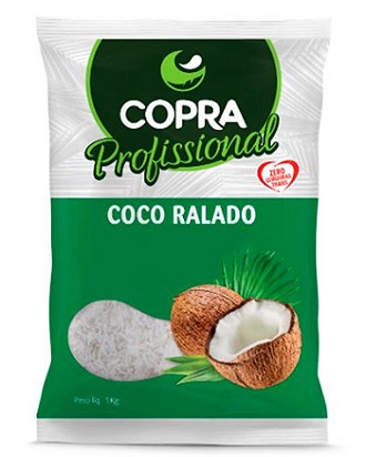 COCO RALADO MEDIO 1KG COPRA PADRAO