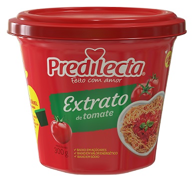 EXTRATO TOMATE PREDILECTA PT 300G EXTRATO TOMATE PREDILECTA PT 300G