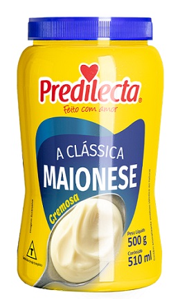 MAIONESE PREDILECTA POTE 500G