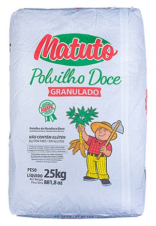 POLVILHO MATUTO DOCE 25KG 