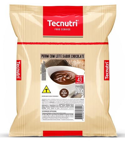 PUDIM TECNUTRI 1KG CHOCOLATE