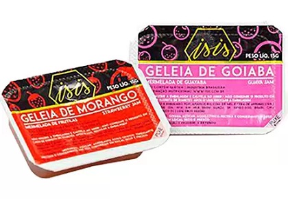 GELEIA SACHE ISIS 10G MORANGO/GOIABA