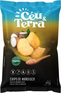 CHIPS CEU TERRA 45G MANDIOCA C SAL HIMAL