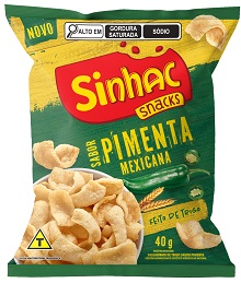 CHIPS SINHAC SALGADINHO MILHO 40G PIM MEXICANA