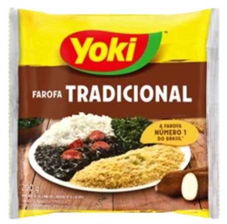FAROFA PRONTA YOKI 200G TRADICIONAL FAROFA PRONTA YOKI 200G TRADICIONAL