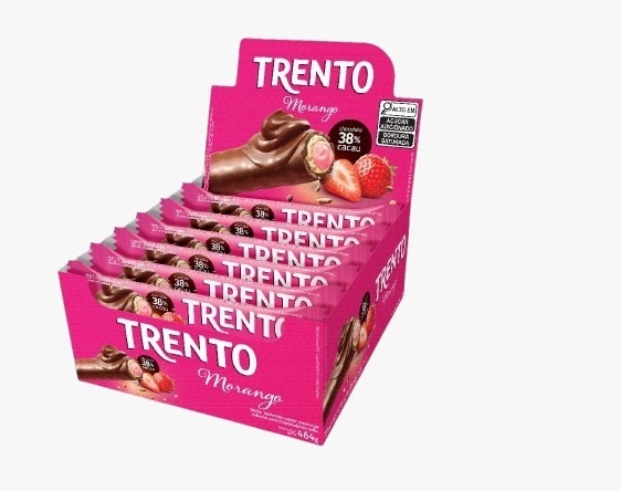 CHOCOL TRENTO 29G MORANGO