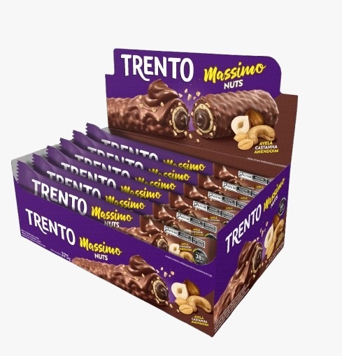 CHOCOL TRENTO MASSIMO 25G NUTS