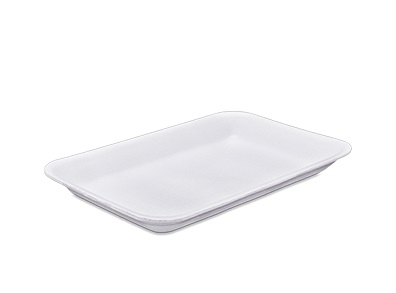 BANDEJA ISOPOR TOTALPLAST 02 RASA 100UN