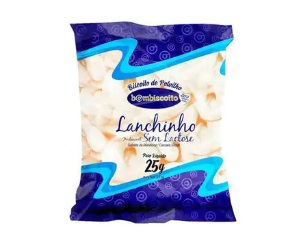 BISCOITO BOMBISCOITO POLVILHO 25G S/LACTOSE