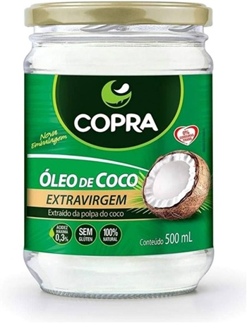 OLEO DE COCO 500ML COPRA EXTRA VIRGEM