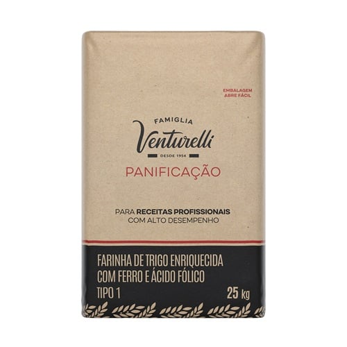 TRIGO 25KG PANIFICAÇÃO VENTURELLI PAPEL