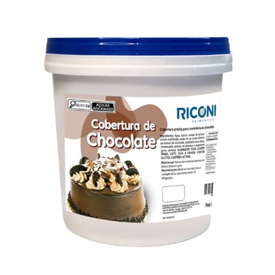 COBERTURA RICONI 4KG CHOCOLATE