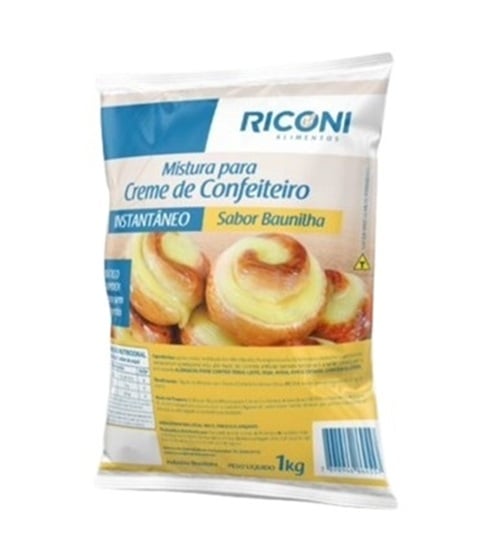 MISTURA PARA CREME CONFEITEIRO RICONI 1KG BAUN INSTANTANEO