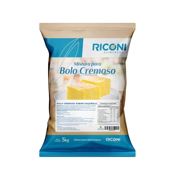 MISTURA BOLO CREMOSO 5KG RICONI CACAROLA