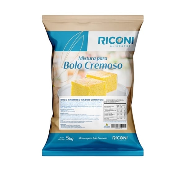 MISTURA BOLO CREMOSO 5KG RICONI CHURROS