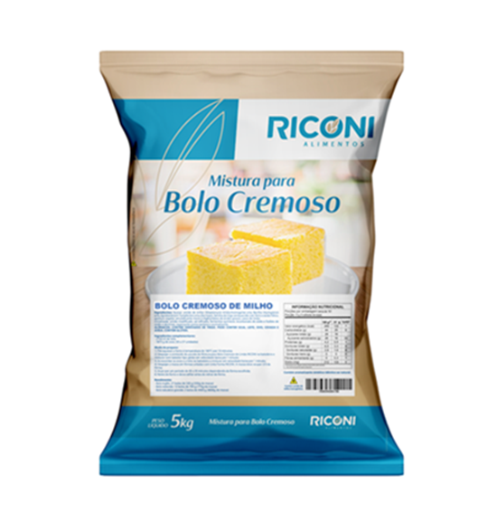 MISTURA BOLO CREMOSO 5KG RICONI MILHO