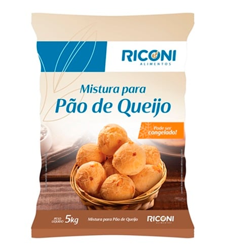 MISTURA PARA PAO QUEIJO 5KG RICONI