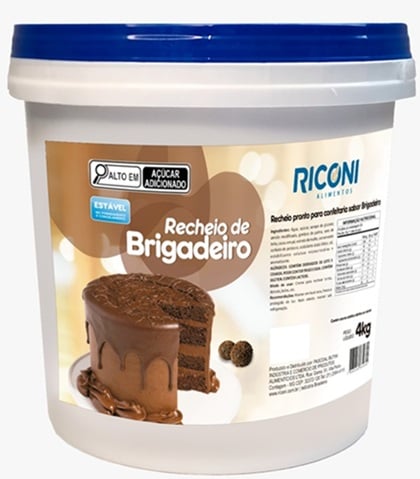 RECHEIO RICONI 4KG BRIGADEIRO