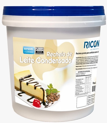 RECHEIO RICONI 4KG LEITE CONDENSADO