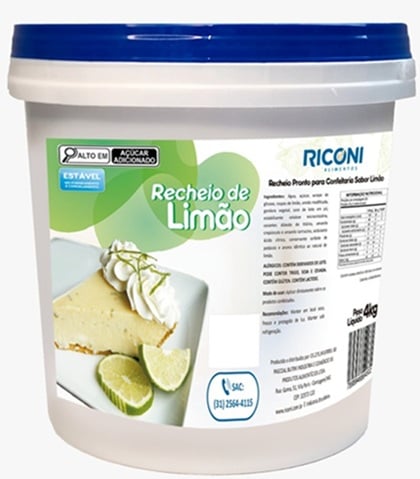 RECHEIO RICONI 4KG LIMAO