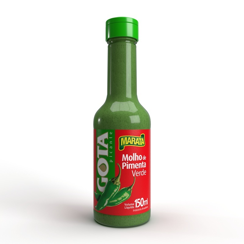 MOLHO DE PIMENTA GOTA 150ML VERDE