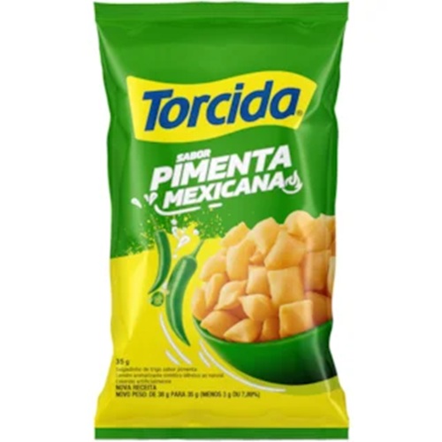 SALGADINHO TORCIDA 60G PIMENTA MEXICANA