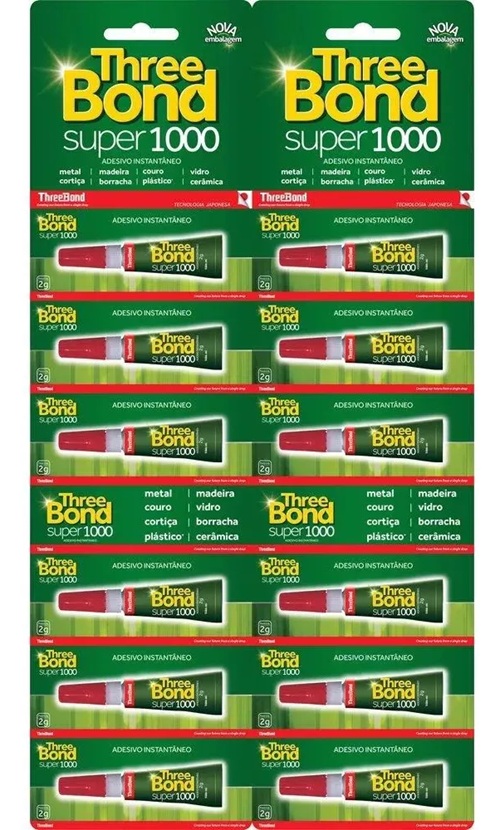 COLA INSTANTÃNEA TREE-BOND 2G CARTELA COLA INSTANTÃNEA TREE-BOND 2G CARTELA