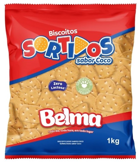BISCOITO LAMINADO 1KG BELMA SORTIDO BISCOITO LAMINADO 1KG BELMA SORTIDO