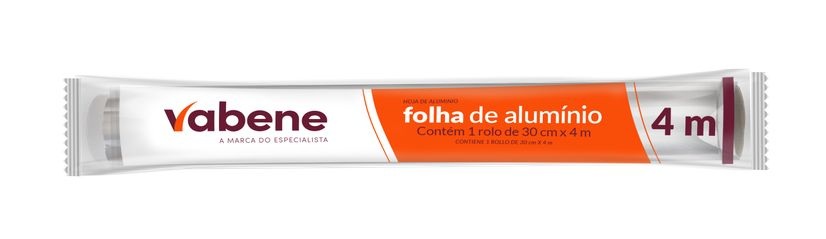 PAPEL ALUMINIO VABENE 30X04M PAPEL ALUMINIO VABENE 30X04M