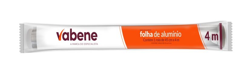 PAPEL ALUMINIO VABENE 45X04M PAPEL ALUMINIO VABENE 45X04M
