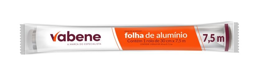 PAPEL ALUMINIO VABENE 30X7,5M PAPEL ALUMINIO VABENE 30X7,5M