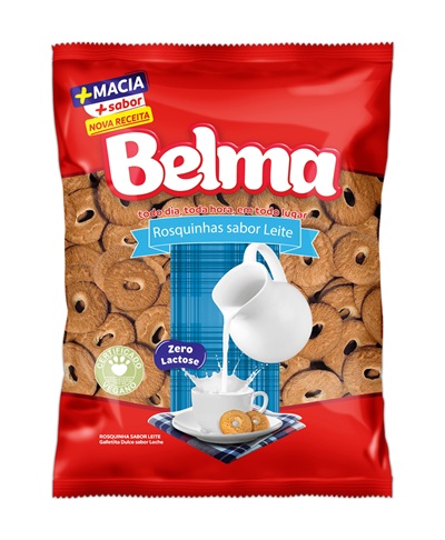 BISC ROSQUINHA BELMA 500G LEITE