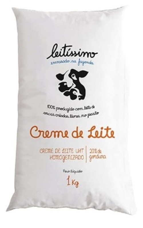 CREME LEITE SACHE  1KG LEITISSIMO 20%G