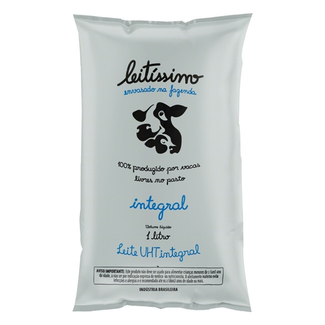 LEITE UHT 1L SACHE LEITISSIMO INTEGRAL