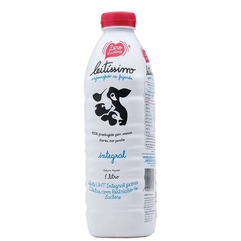 LEITE ZERO LACTOSE 1L GARRAFA LEITISSIMO INTEGRAL