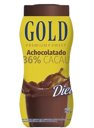 ACHOCOLATADO EM PO GOLD POTE 200G DIET ACHOCOLATADO EM PO GOLD POTE 200G DIET